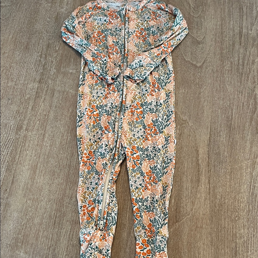 Floral Kids One Piece